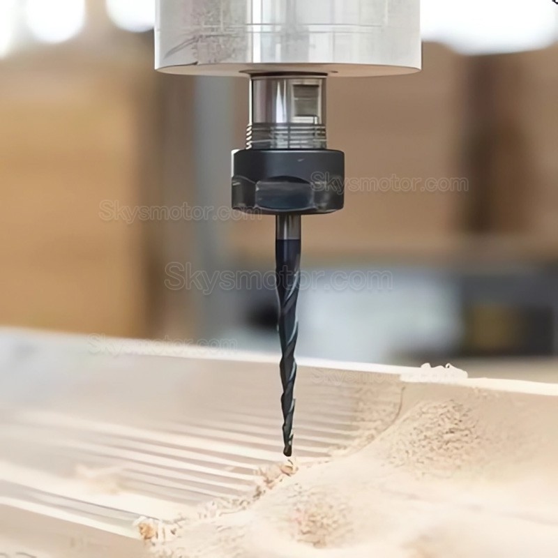 水冷式CNCスピンドルモーター JGD-80C3-2.2KW 110V/220V/380V 2.2kW 24000RPM ER20コレット 400Hz